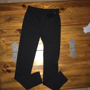 ‼️NWOT Black Fleece lined leggings GIRLS XL 12-14